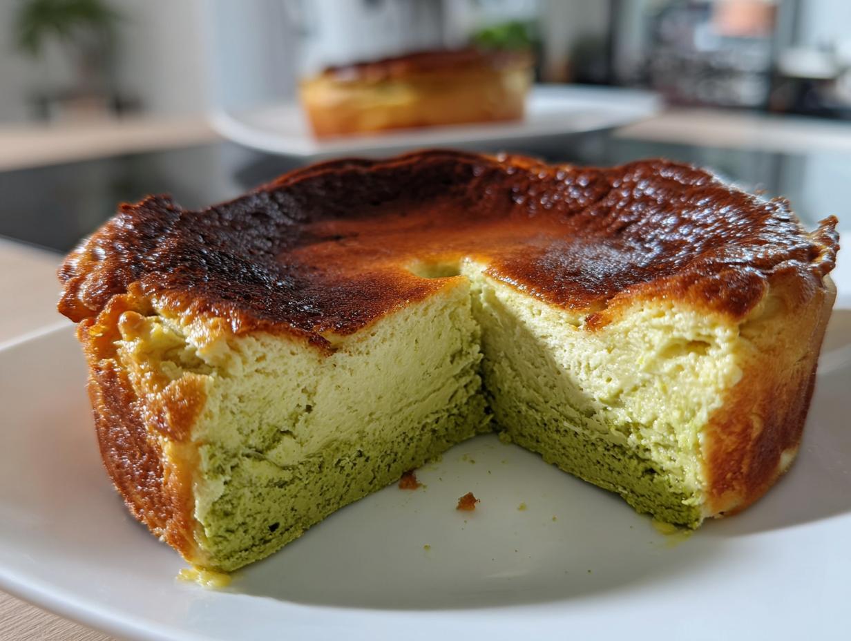 Unbelievably Delicious Matcha Basque Cheesecake Recipe