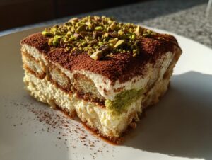 Pistachio Tiramisu
