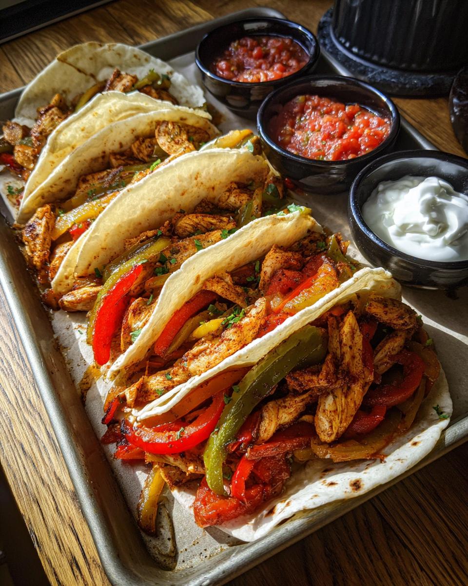 Sheet Pan Fajitas - detail 1