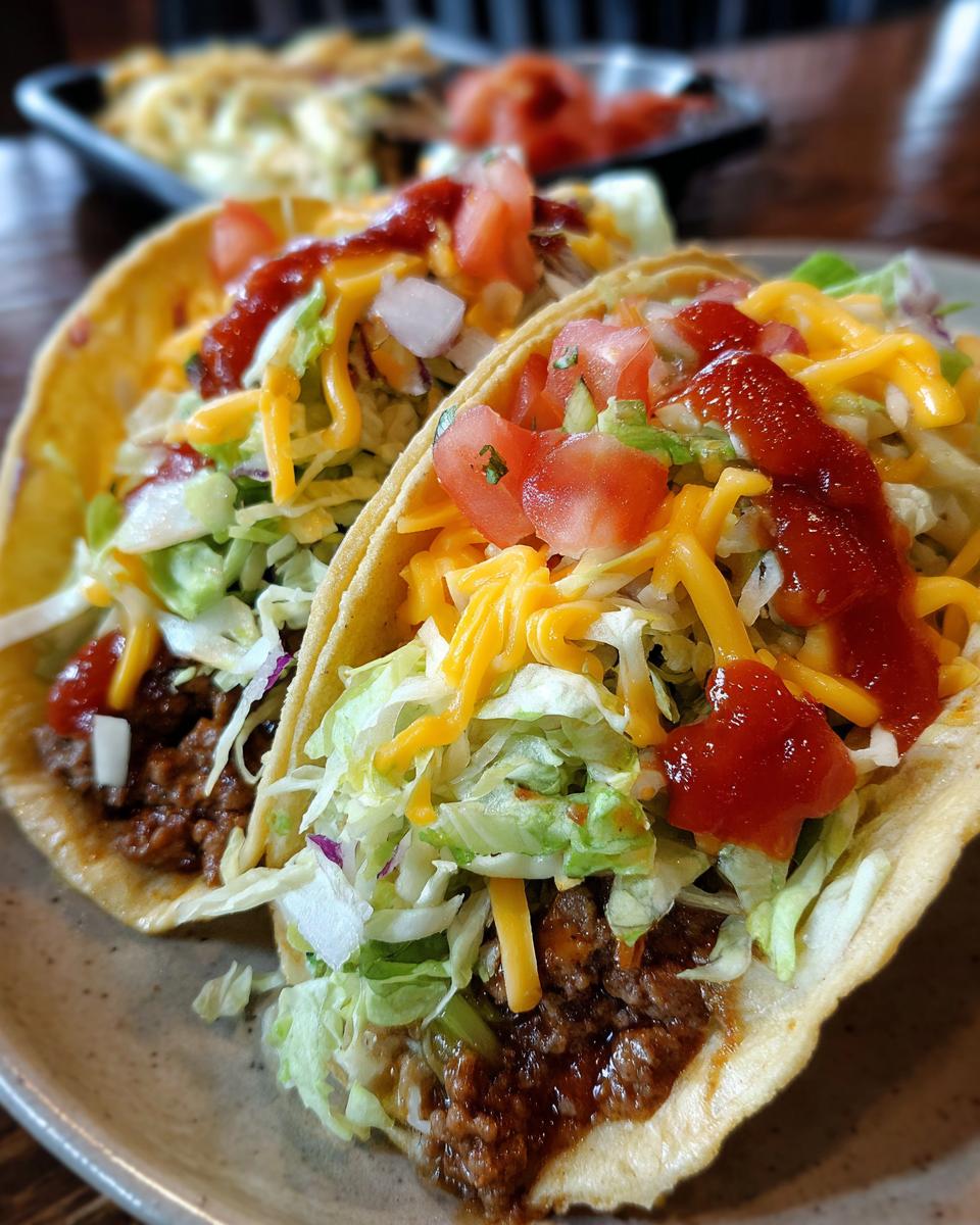 Smash Burger Tacos - detail 1