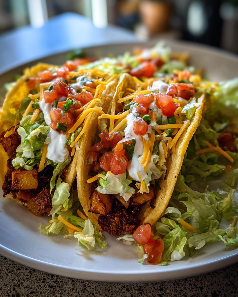 Smashed Potato Tacos - detail 1