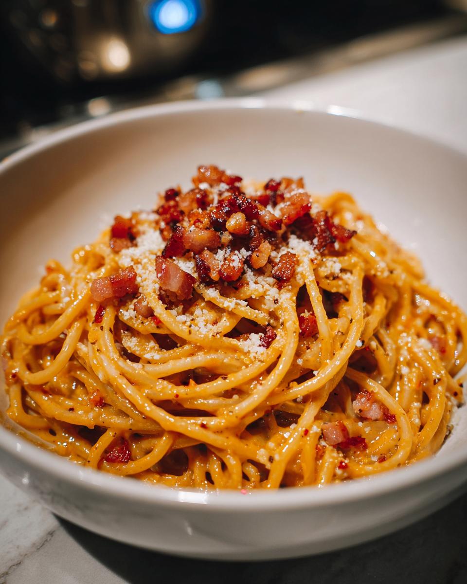 Spicy Miso Carbonara - detail 1